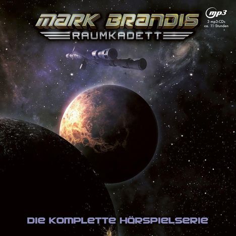 Mark Brandis Raumkadett - Die Komplette Hörspielserie, 3 MP3-CDs