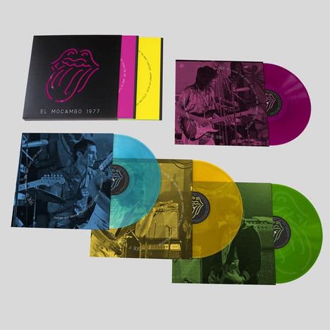 The Rolling Stones: Live At The El Mocambo (180g) (Limited Edition) (Neon Vinyl), 4 LPs