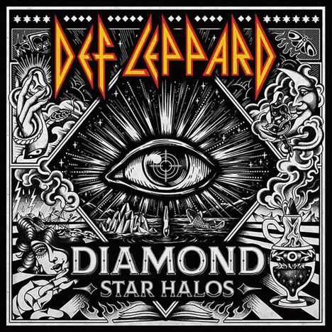 Def Leppard: Diamond Star Halos (Limited Edition) (Clear Vinyl), 2 LPs