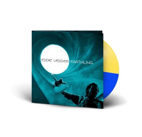 Eddie Vedder: Earthling (Limited Edition) (Half Yellow &amp; Half Blue Vinyl), LP