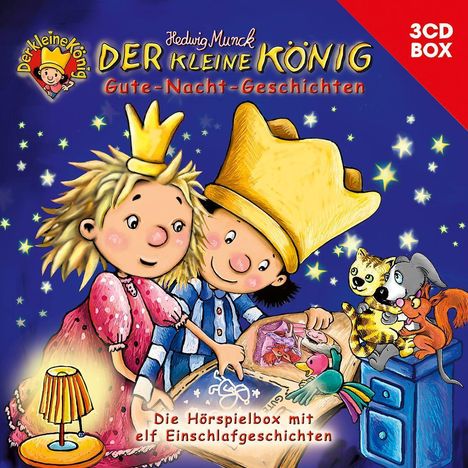 Der kleine König (03) Gute-Nacht-Geschichten, 3 CDs