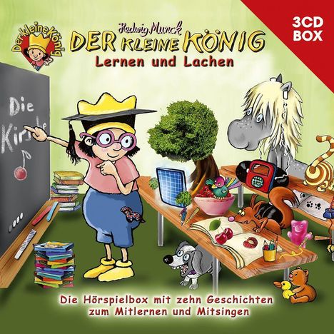 Der kleine König (04) Lernen und Lachen, 3 CDs