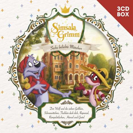 SimsalaGrimm Hörspielbox Vol. 2, 3 CDs
