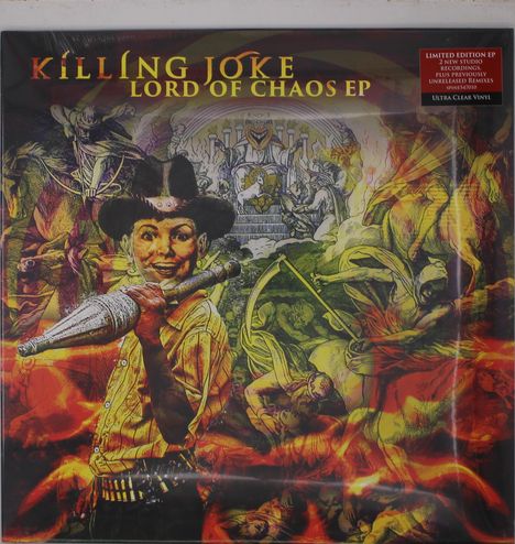 Killing Joke: Lord Of Chaos EP (Limited Edition) (Clear Vinyl), LP