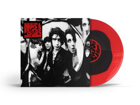 Inhaler: Cuts &amp; Bruises (Black/Red Vinyl), LP