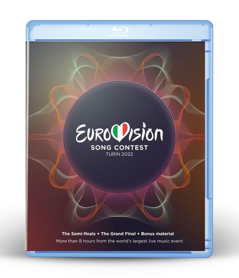 Eurovision Song Contest Turin 2022, 3 Blu-ray Discs