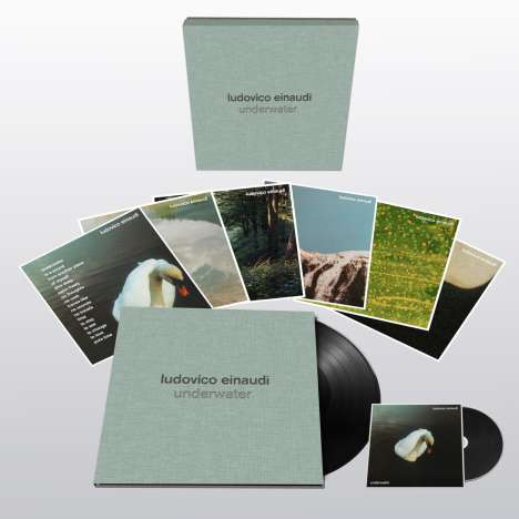 Ludovico Einaudi (geb. 1955): Underwater (Deluxe Box Set Edition), 2 LPs und 1 CD