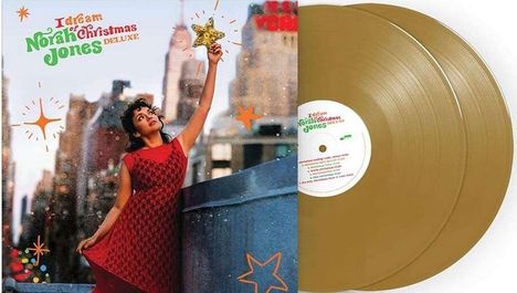 Norah Jones (geb. 1979): I Dream Of Christmas (Deluxe Edition) (Gold Vinyl), 2 LPs
