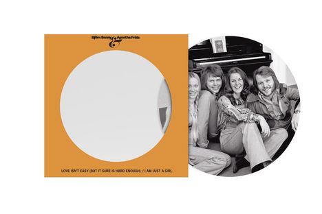 Abba: Love Isn’t Easy (But It Sure Is Hard Enough) / I Am Just A Girl (Limited Edition) (Picture Disc), Single 7"