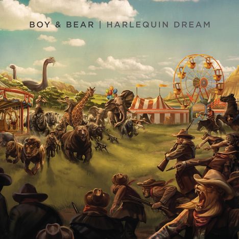 Boy &amp; Bear: Harlequin Dream (10th Anniversary) (Limited Edition) (Transparent Blue Vinyl), LP