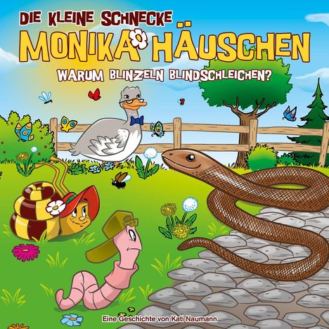 Die kleine Schnecke Monika Häuschen 68: Warum Blinzeln Blindschleichen?, CD
