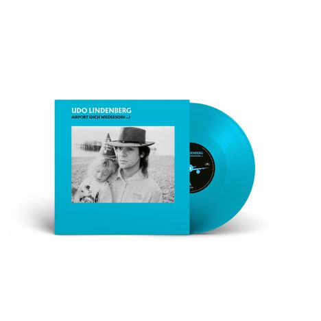 Udo Lindenberg: Airport (Dich wiedersehn...) (Limited Numbered Edition) (Light Blue Vinyl), Single 10"