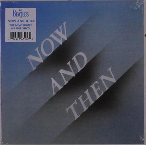 The Beatles: Now &amp; Then (Blue/White Marbled Vinyl), Single 7"