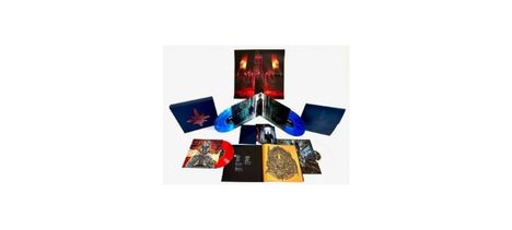 Ghost: Extended Impera Box Set (Scandinavian Version) (Limited Numbered Edition) (Colored Vinyl), 1 LP, 2 Singles 12" und 1 Single 10"