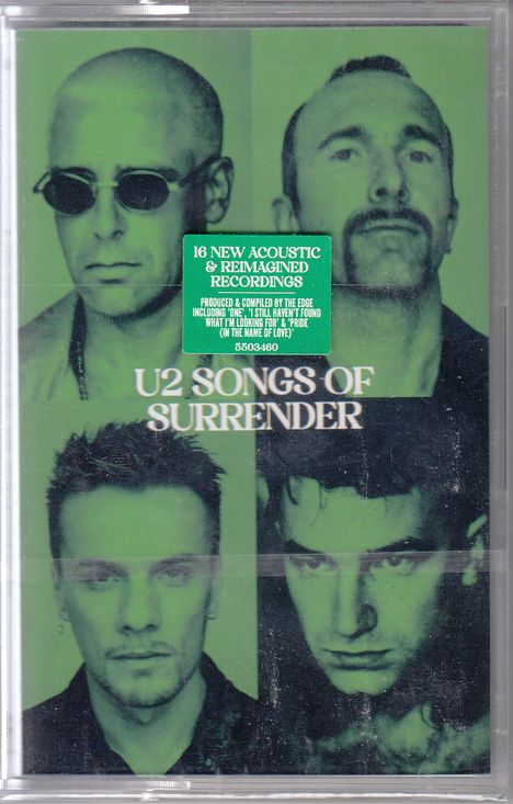U2: Songs Of Surrender (Green Cassette), MC