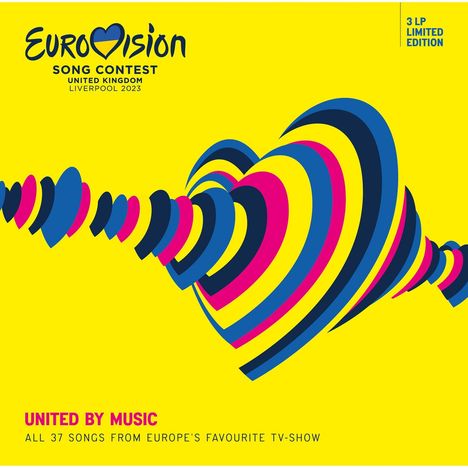 Eurovision Song Contest Liverpool 2023, 3 LPs