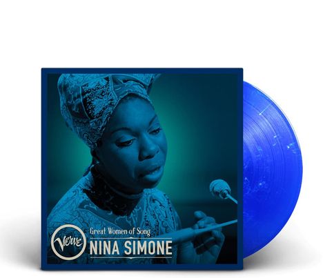 Nina Simone (1933-2003): Great Women Of Song: Nina Simone (Limited Edition) (Blue Marbled Vinyl), LP