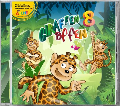 Giraffenaffen 8, CD