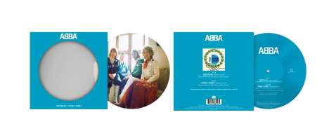 Abba: Waterloo / Honey Honey (Limited Swedish Version) (Picture Disc), Single 7"