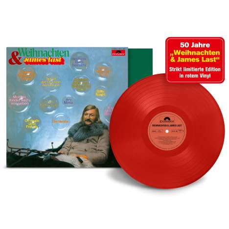 James Last: Weihnachten &amp; James Last (180g) (Limited Edition) (Red Vinyl), LP