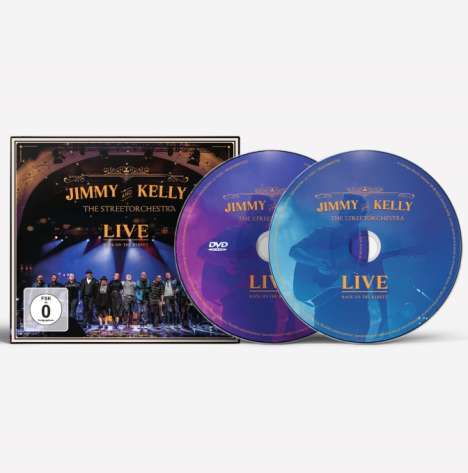 Jimmy Kelly: Live: Back On The Street, 1 CD und 1 DVD