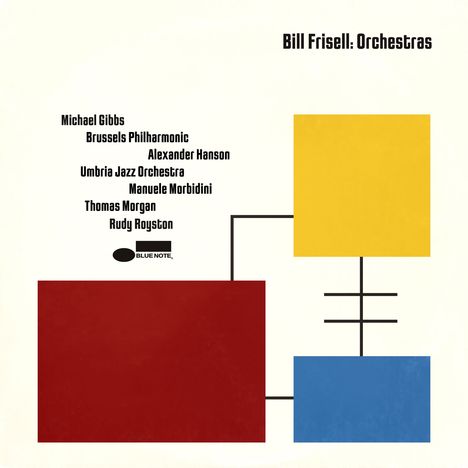 Bill Frisell (geb. 1951): Orchestras, 2 CDs