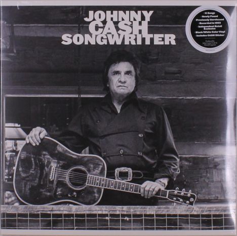 Johnny Cash: Songwriter (Exclusive Independent Retail Edition) (Black/White Splatter Vinyl), LP