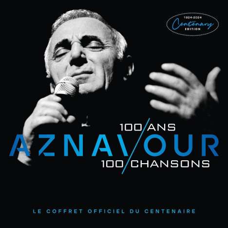 Charles Aznavour (1924-2018): 100 Ans, 100 Chansons, 5 CDs