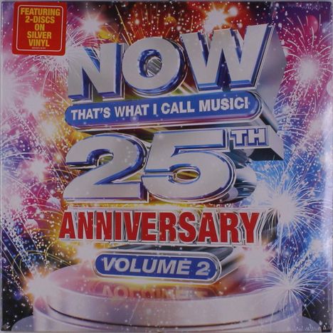 Now That’s What I Call Music 25th Anniversary Volume 2 (Silver Vinyl), 2 LPs