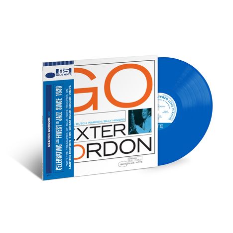 Dexter Gordon (1923-1990): Go! (180g) (Limited Indie Exclusive Edition) (Blue Vinyl), LP