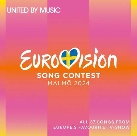Eurovision Song Contest Malmö 2024, 2 CDs
