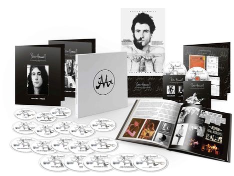 Peter Hammill: The Charisma & Virgin Recordings 1971 - 1986 (18CD + 2 BR Boxset), 18 CDs und 2 Blu-ray Discs