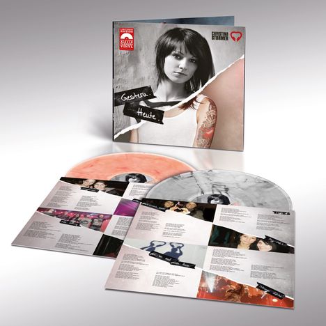 Christina Stürmer: Gestern. Heute. - Best Of (180g) (Limited Edition) (Colored Vinyl) (33 RPM), 2 LPs