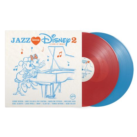 Jazz Loves Disney 2 - A Kind Of Magic (Limited Edition) (Red &amp; Blue Vinyl), 2 LPs