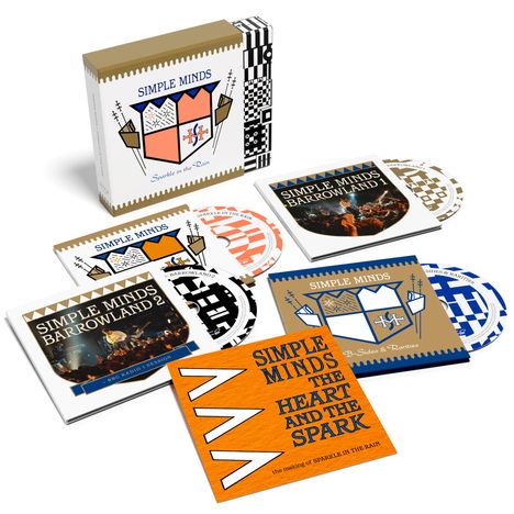 Simple Minds: Sparkle In The Rain (Super Deluxe Edition) (Box-Set), 4 CDs