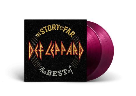 Def Leppard: The Story So Far: The Best Of Def Leppard (Limited Edition) (Magenta Transparent Vinyl), 2 LPs