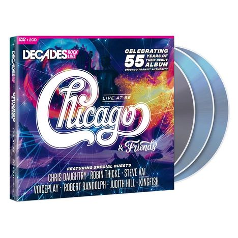 Chicago: Live At 55, 2 CDs und 1 DVD