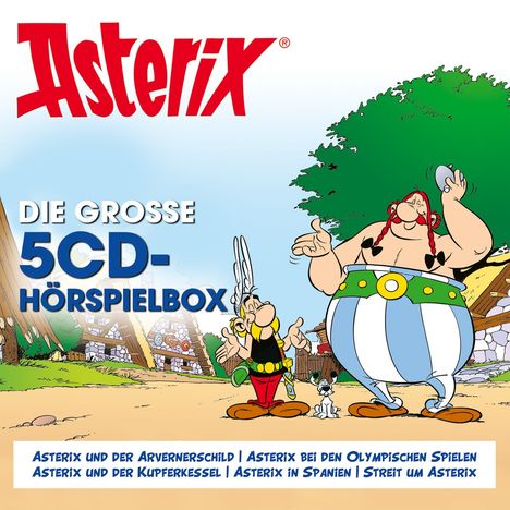 Asterix - Die große 5-CD Hörspielbox Vol. 3, 5 CDs