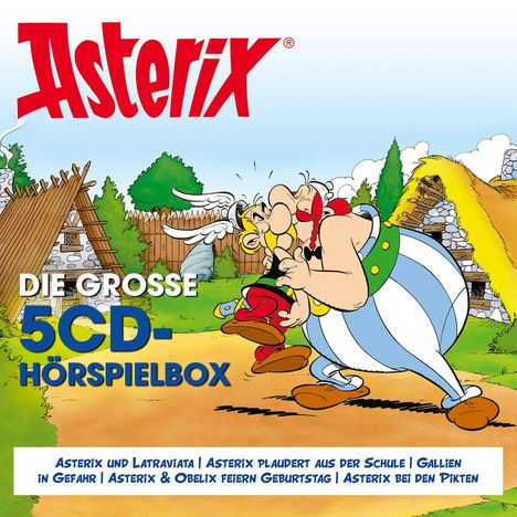 Asterix - Die große 5-CD Hörspielbox Vol. 7, 5 CDs