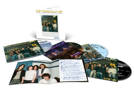 The Tragically Hip: Up To Here 2024, 3 CDs und 1 Blu-ray Disc