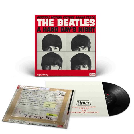 The Beatles: A Hard Day's Night (Original Motion Pictures Soundtrack) (US Version) (180g) (mono), LP