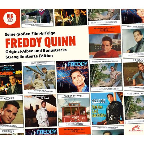 Freddy Quinn: Filmmusik: Big Box Vol. 2: Seine großen Filmerfolge, 5 CDs