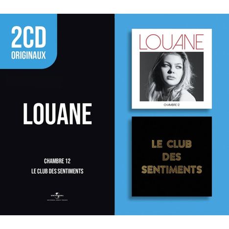 Louane: 2 Originals (Sentiments Heureux (Nan J'Déconne) / Chambre 12), 2 CDs