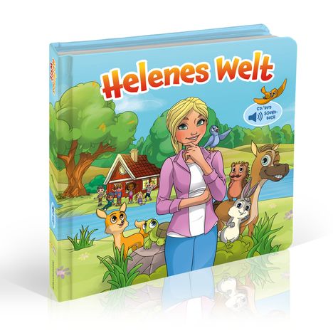 Helene Fischer: Die schönsten Kinderlieder (Soundbook), 1 CD, 1 DVD und 1 Buch