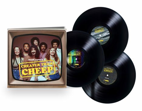 Frank Zappa (1940-1993): Cheaper Than Cheep (180g), 3 LPs