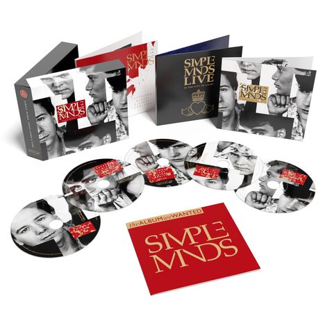 Simple Minds: Once Upon A Time (40th Anniversary) (Limited Deluxe Edition), 5 CDs