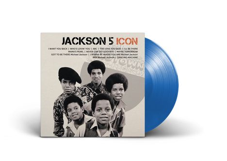 The Jacksons (aka Jackson 5): ICON (Limited Edition) (Sky Blue Vinyl), LP