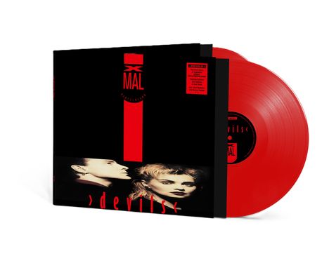 Xmal Deutschland: Devils (Strictly Limited Edition) (Red Vinyl), 2 LPs