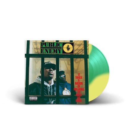 Public Enemy: It Takes A Nation Of Millions (Yellow & Green Vinyl), LP
