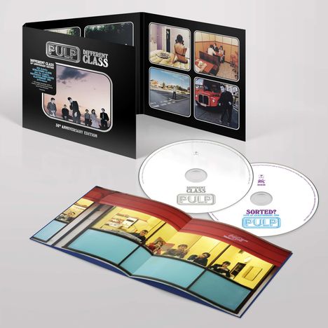 Pulp: Different Class (30th Anniversary Edition) (remastered) (Limited Super Deluxe Edition), 2 CDs